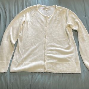 Debbie Morgan Sweater with Rhintestones, PETITE